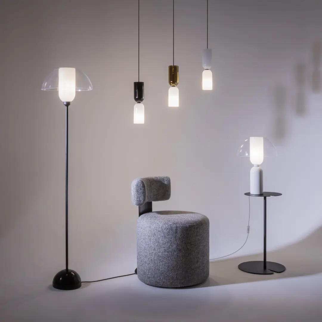 Maytoni Vloerlamp Memory - Zwart Ø30