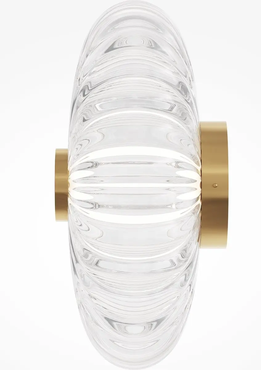 Maytoni Wandlamp Amulet Ø35cm - Goud