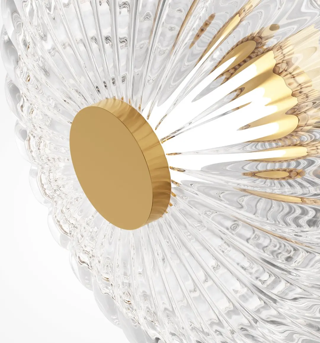 Maytoni Wandlamp Amulet Ø35cm - Goud