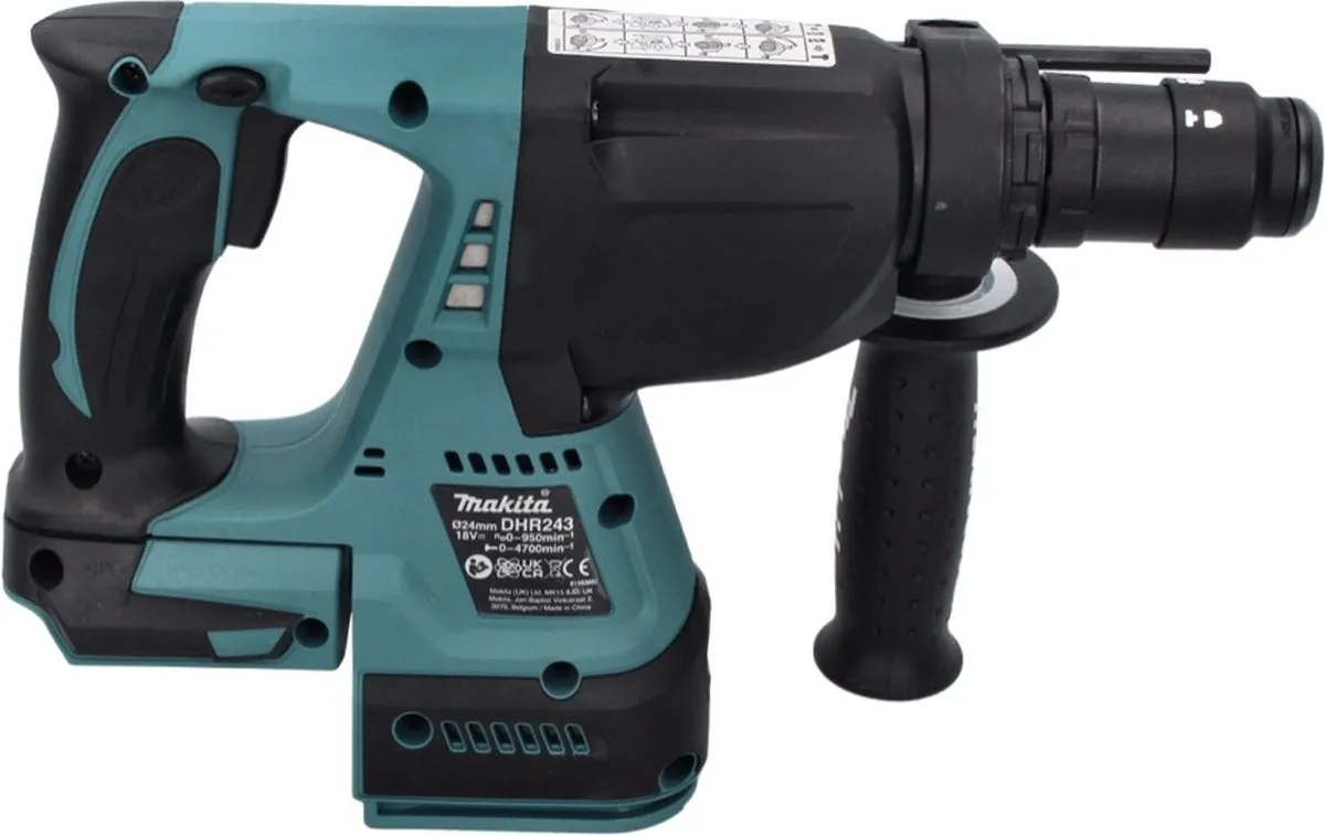 Makita DHR243F1 Accu-boorhamer 18V SDS-plus - 24mm Beton - 1x 3,0Ah