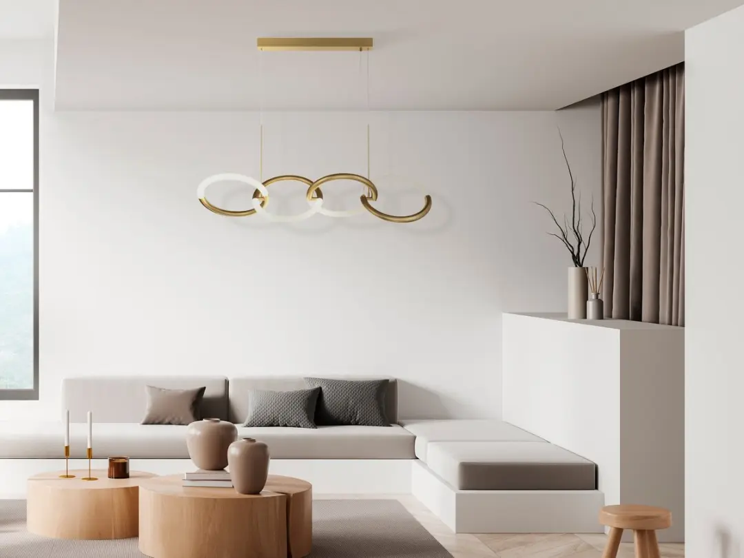 Maytoni Node Hanglamp - Goud