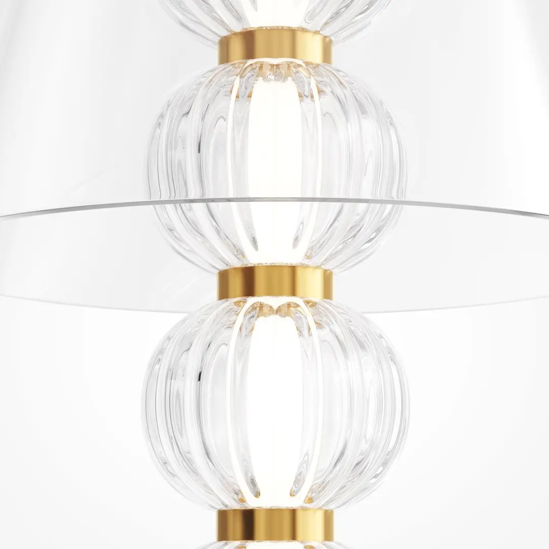 Maytoni Amulet Tafellamp - Goud - Ø25cm
