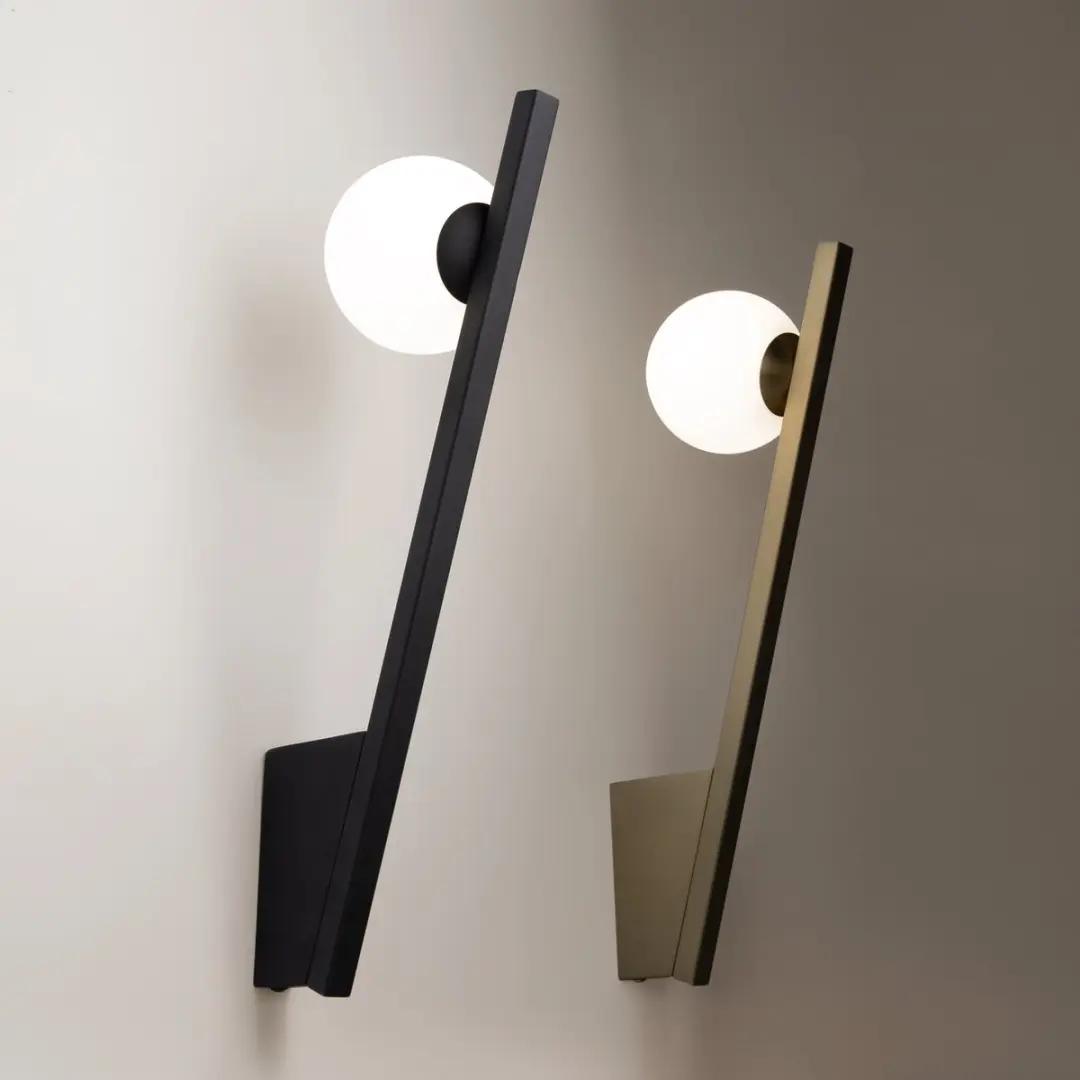 Maytoni Kazimir Wandlamp - 40W - Zwart