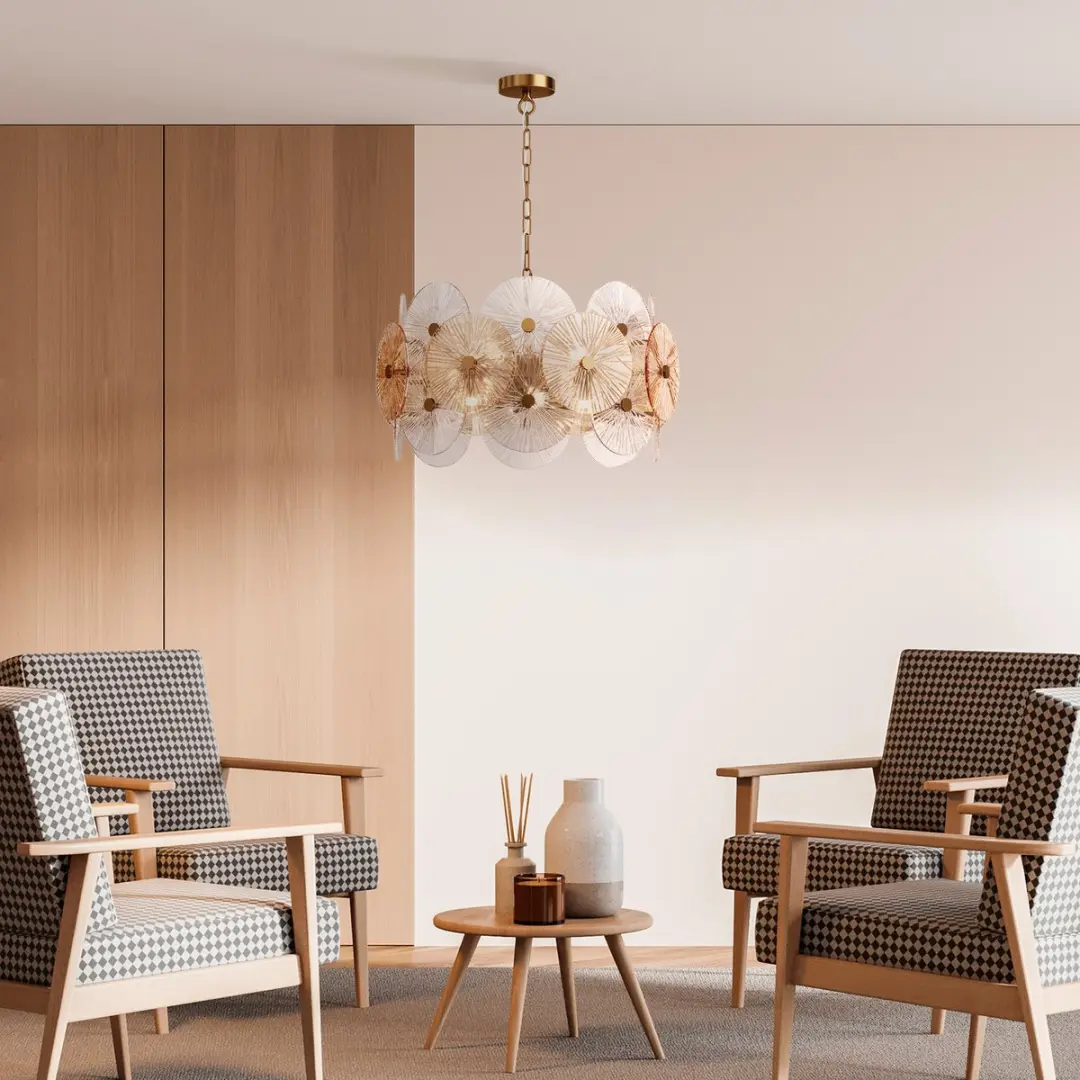 Maytoni Hanglamp Aster Goud Ø62,6cm - 10 Lichtpunten