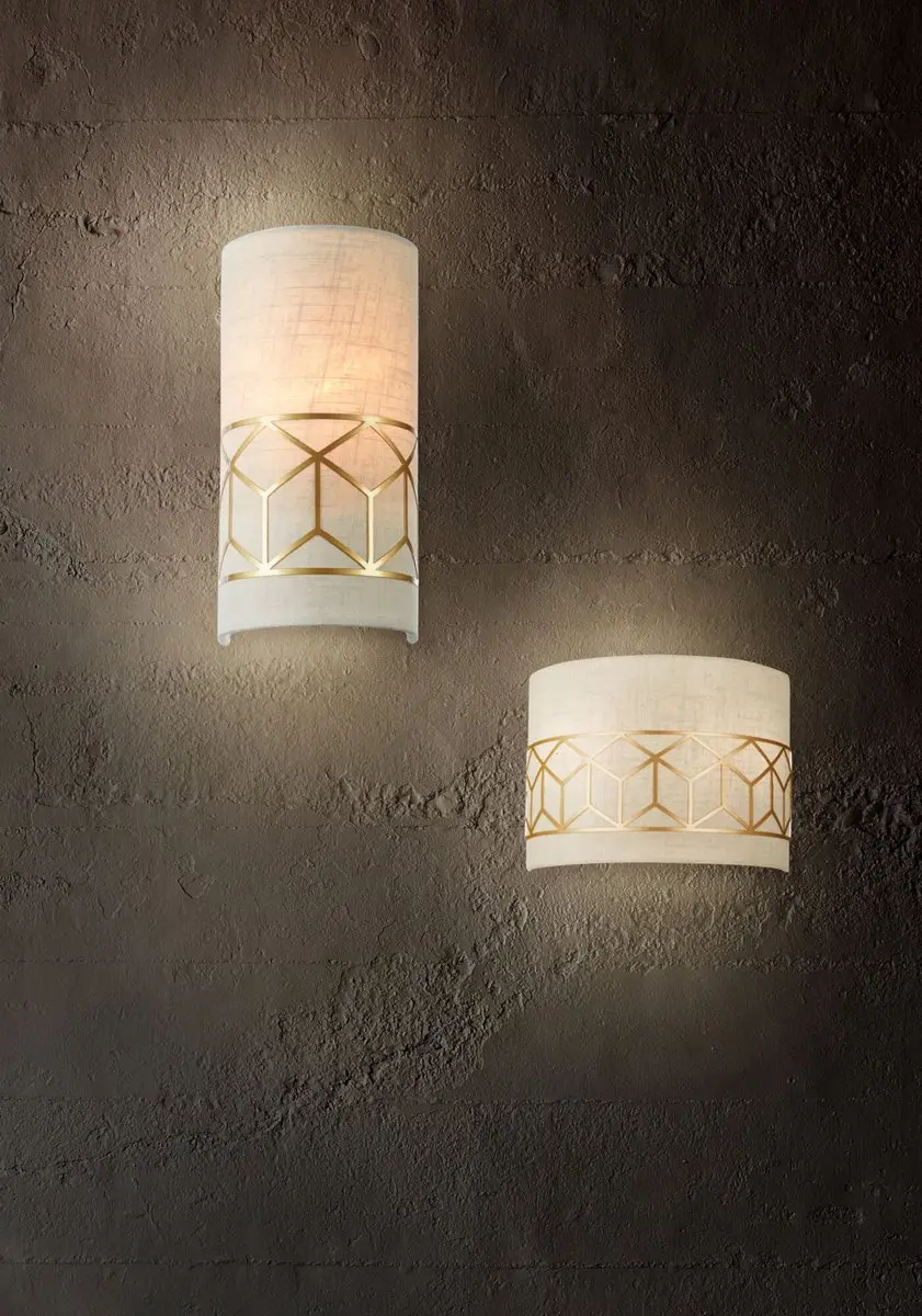 Maytoni Wandlamp Messina - Goud