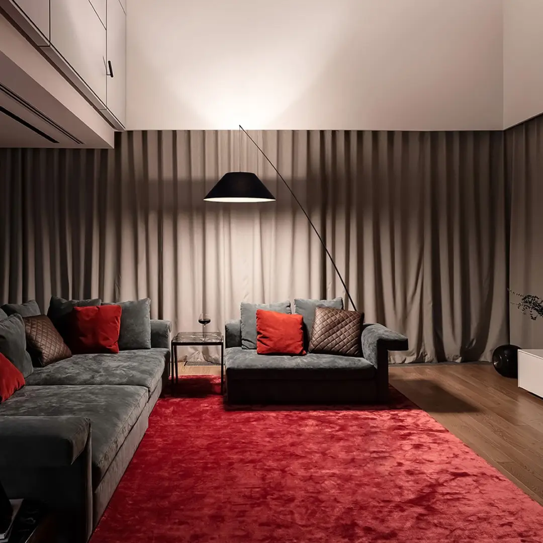 Maytoni Vloerlamp Campanula - Zwart