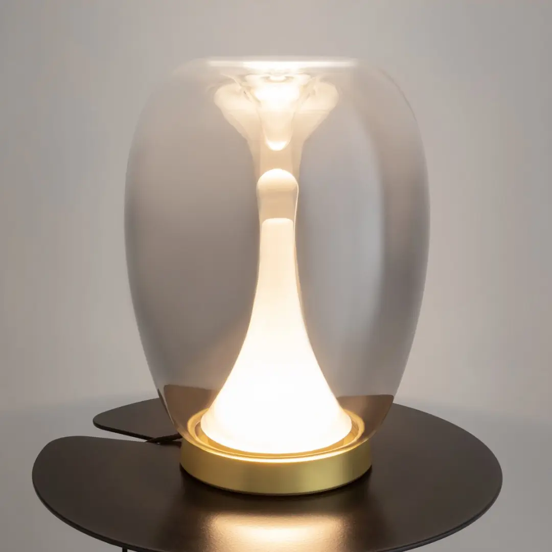 Maytoni Splash Tafellamp - Goud - Ø20cm