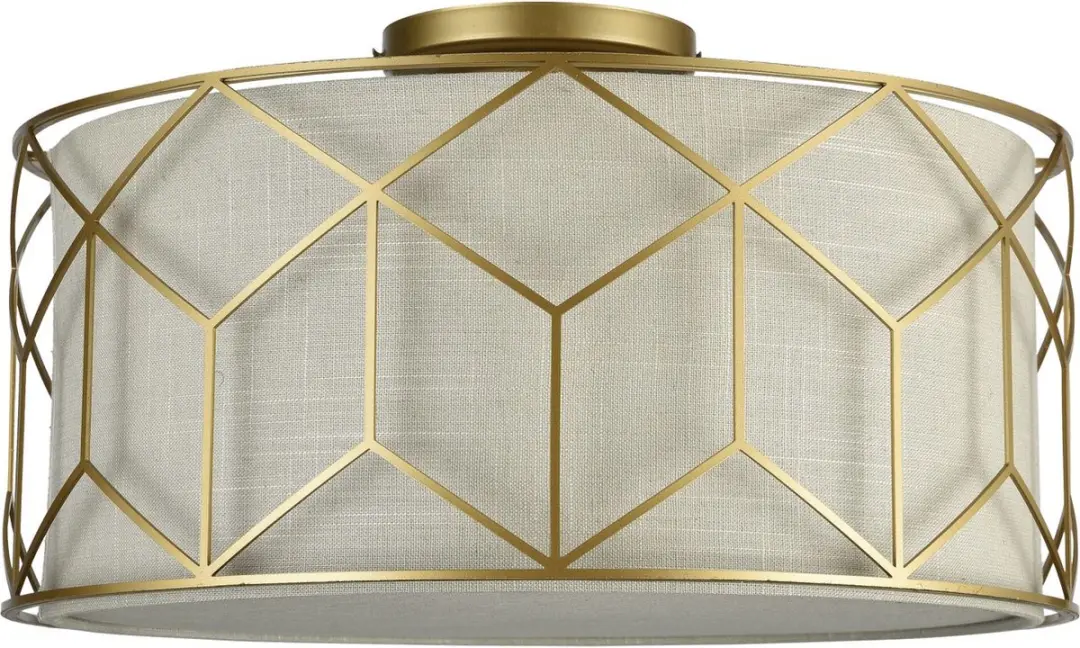 Maytoni Messina Plafondlamp - Ø43cm - Goud
