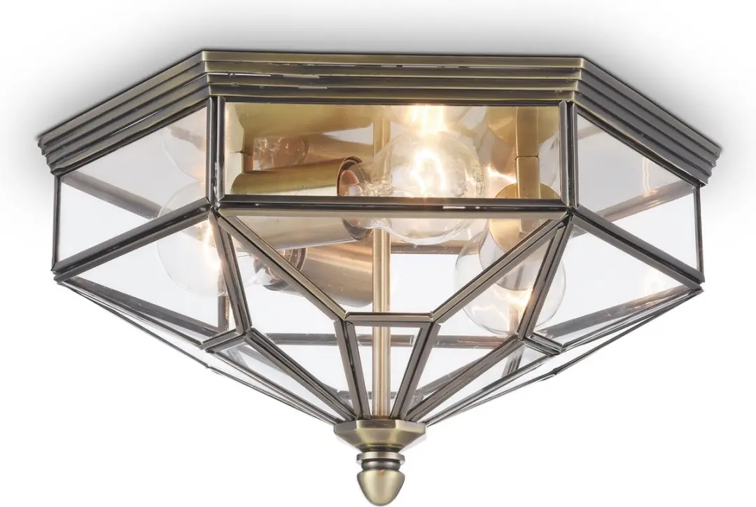 Maytoni Plafondlamp Zeil Brons