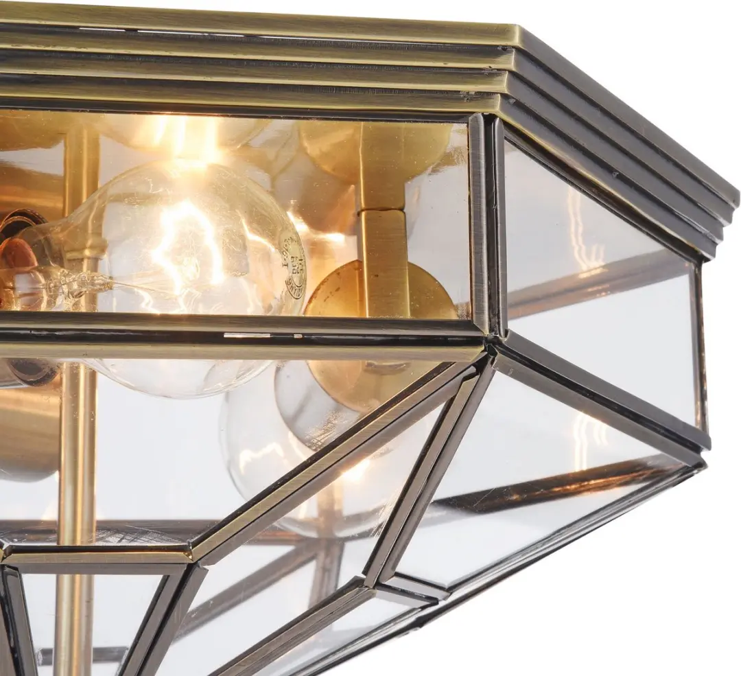 Maytoni Plafondlamp Zeil Brons - 3 Lichtpunten