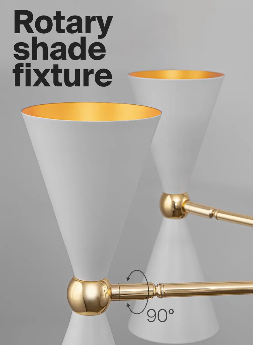 Maytoni Vesper Wandlamp - Goud