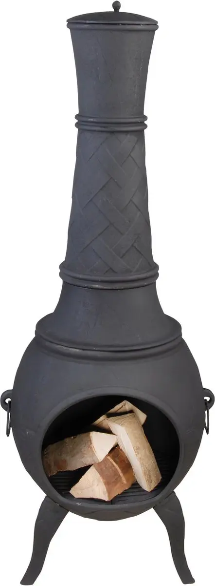 Esschert Design Tuinhaard XL Antiek Gietijzer