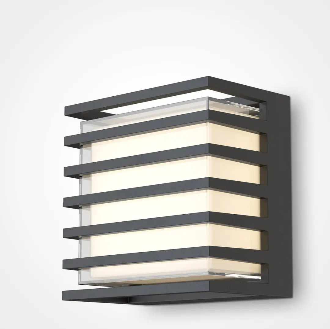 Maytoni Outdoor Wandlamp Downing Street 10W - Zwart
