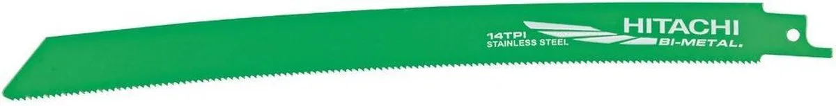 Hikoki RCM50B Reciprozaagbladen - 3 Stuks - RVS - 250mm 14TPI