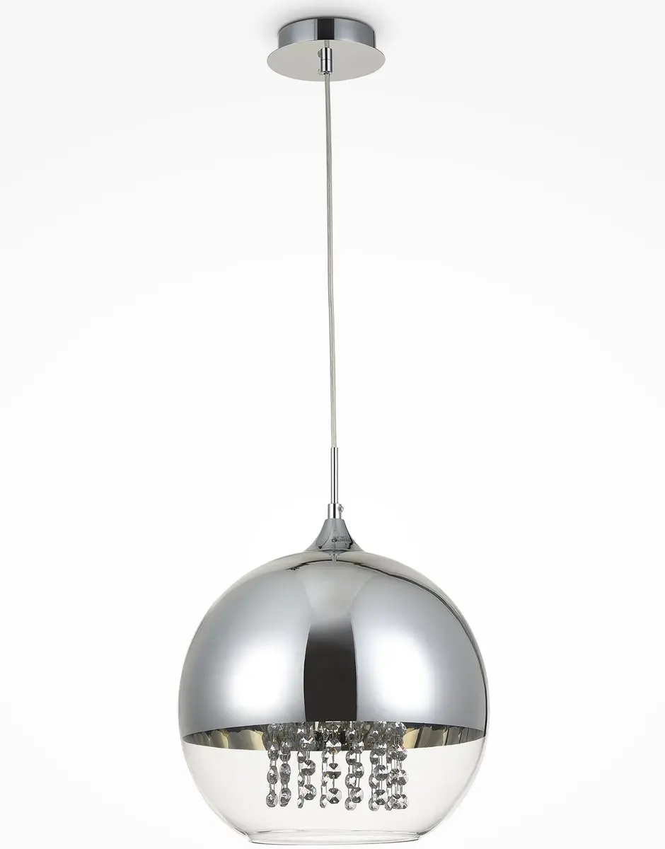 Maytoni Hanglamp Fermi Nikkel Ø30cm