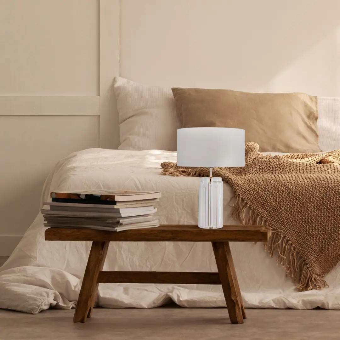 Maytoni Muse Tafellamp - Goud Ø32cm
