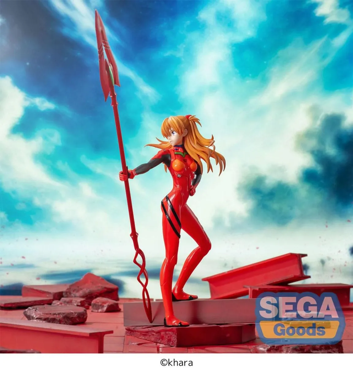 Sega Evangelion Asuka Shikinami Langley Luminasta Beeld - 20cm - Multi