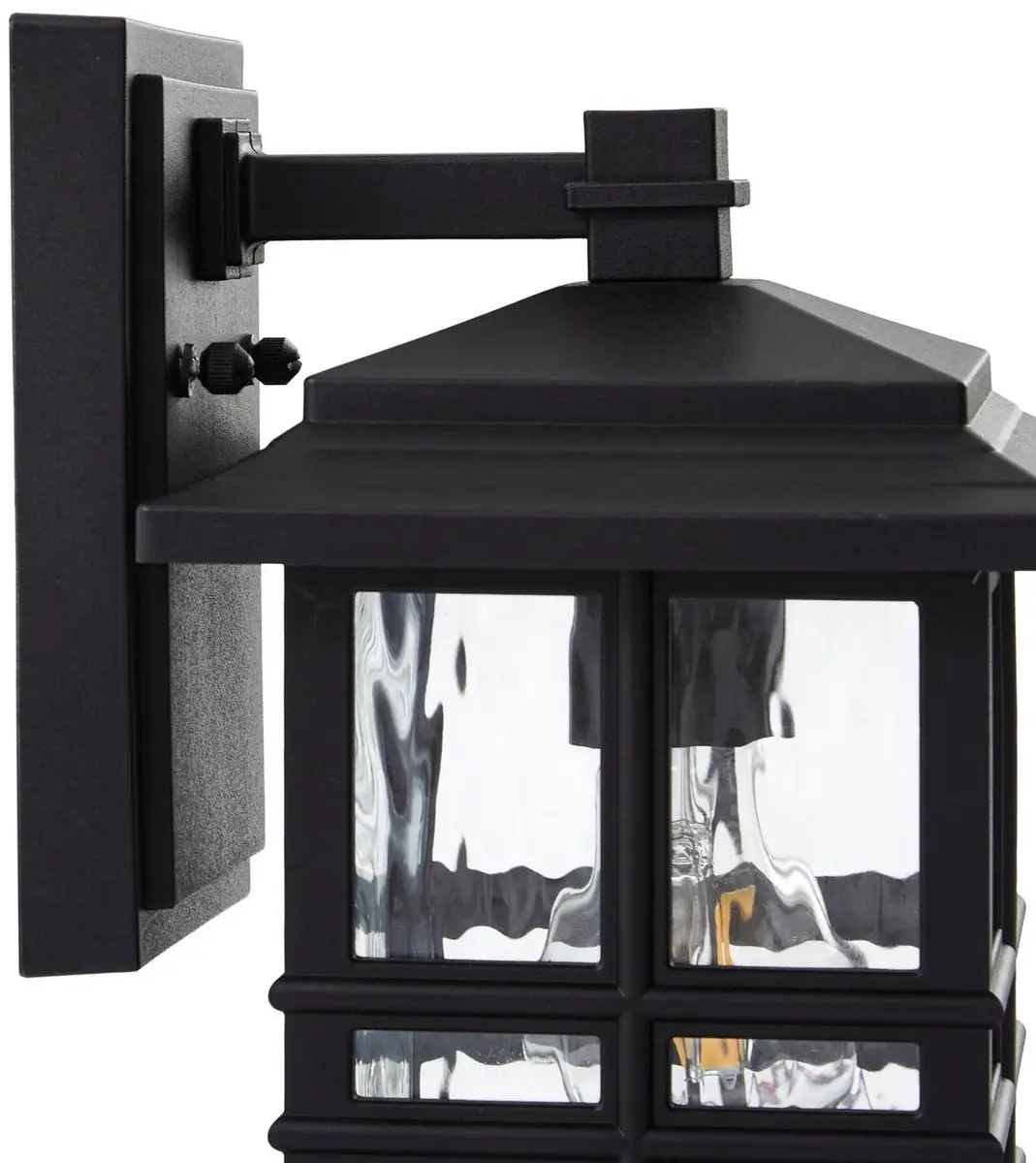 Lindby Wandlamp Buiten 1 Licht E27 - Zwart