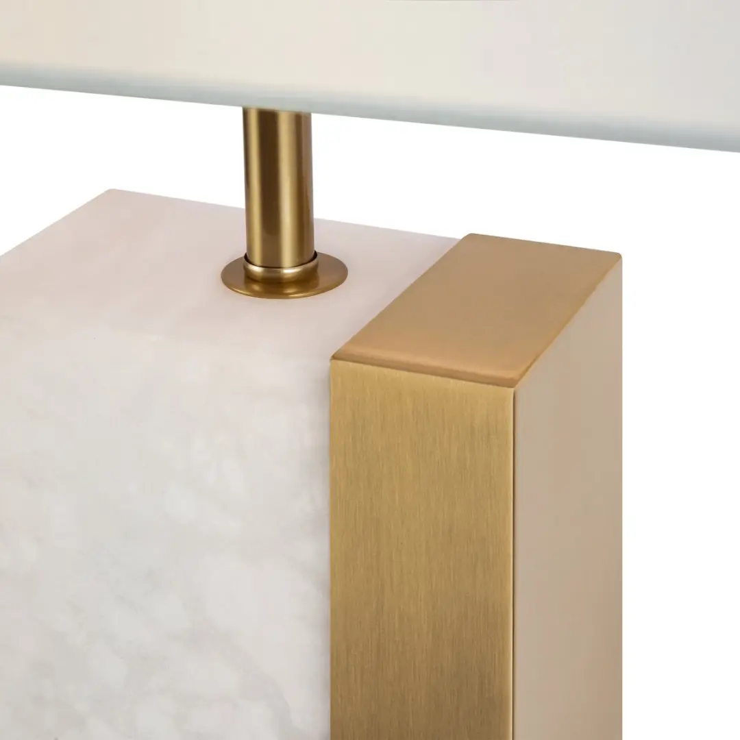 Maytoni Tafellamp Bianco Ø45cm - Goud