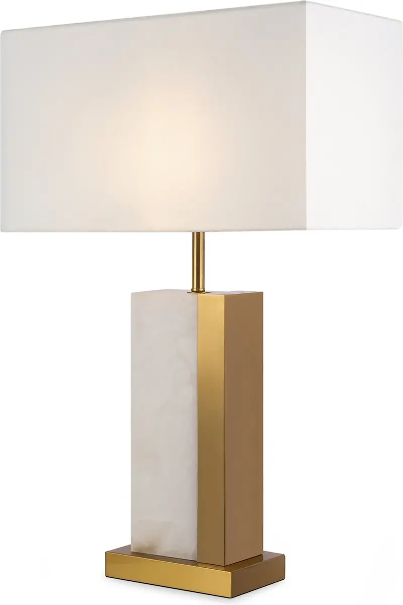 Maytoni Tafellamp Bianco Ø45cm - Goud
