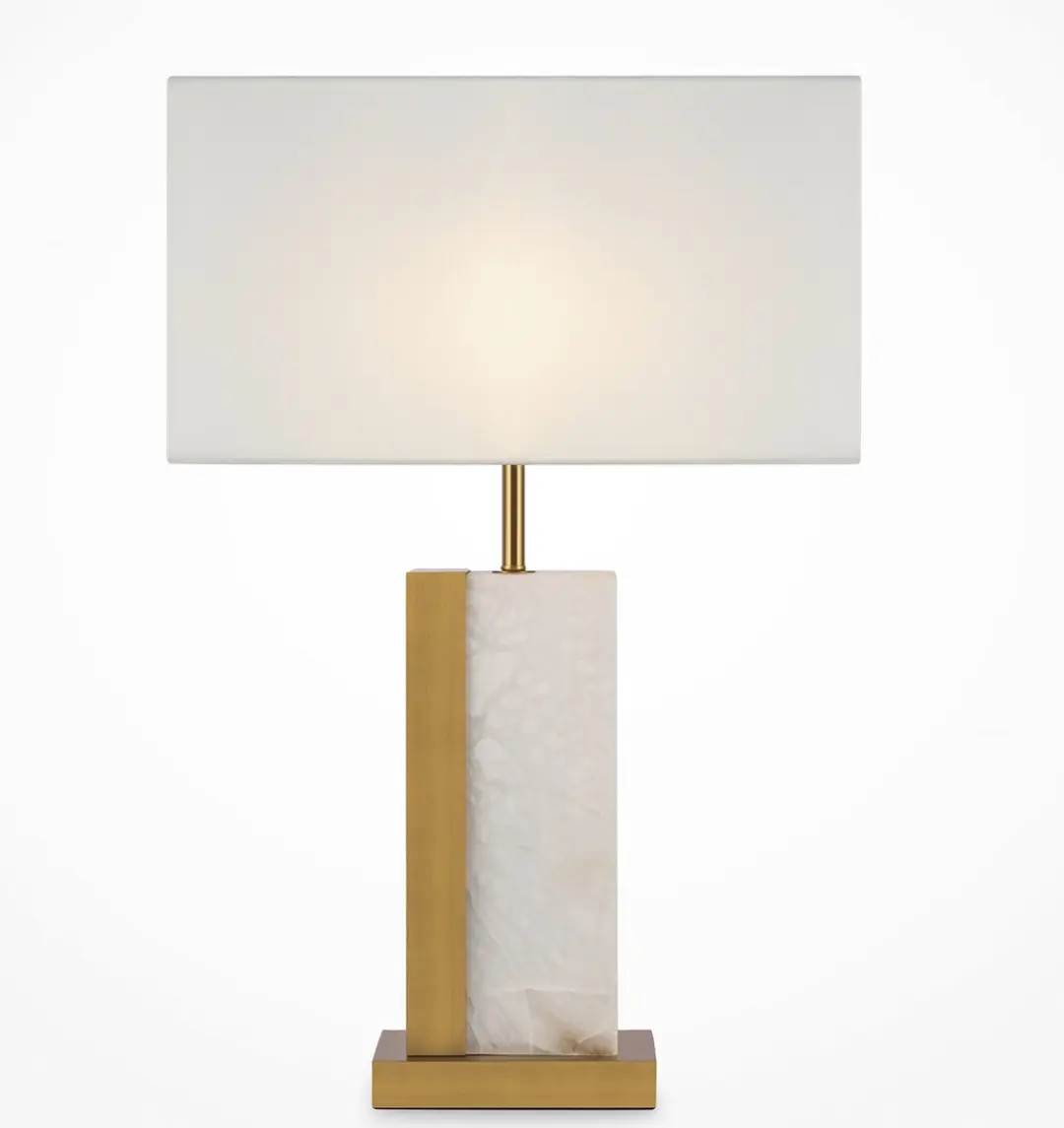 Maytoni Tafellamp Bianco Ø45cm - Goud