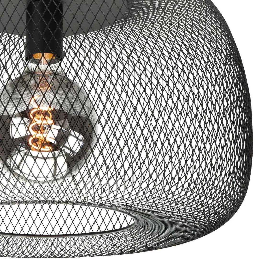 Highlight Honey Plafondlamp Ø48cm - Zwart