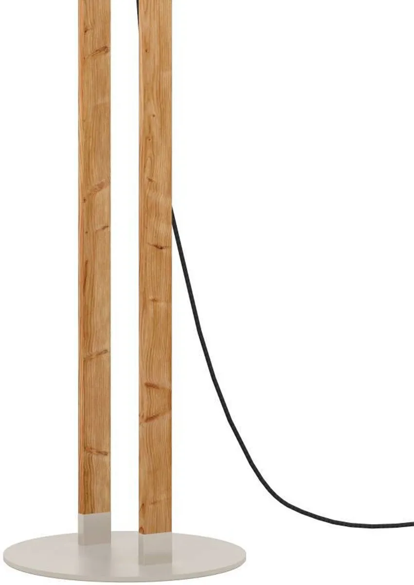 Eglo Cawton Vloerlamp 134,5cm - Grijs/Bruin