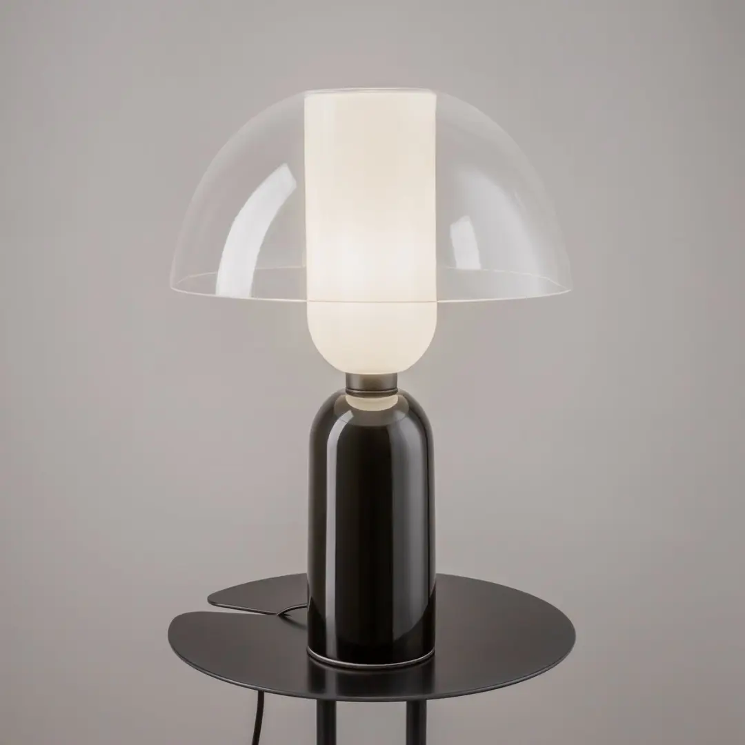 Maytoni Tafellamp Memory Ø30cm - Zwart