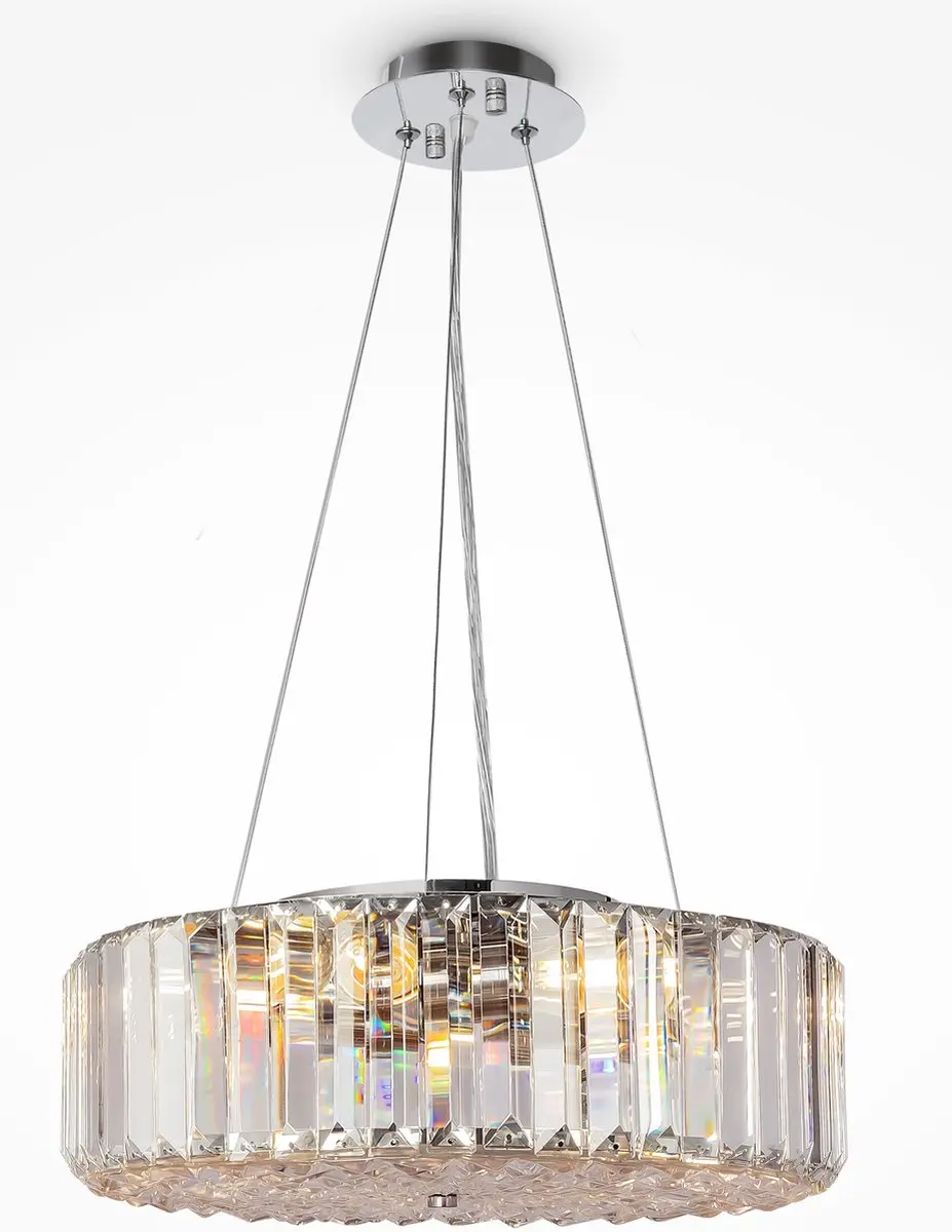 Maytoni Recinto Plafondlamp - 6x60W - Ø40cm - Chroom