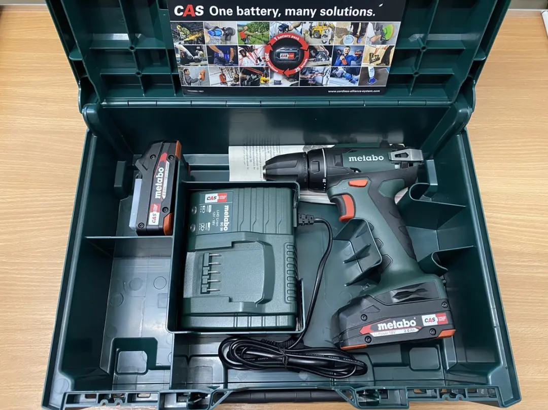 Metabo BS 18 602207560 Boor-/schroefmachine - 2x 2.0Ah accu