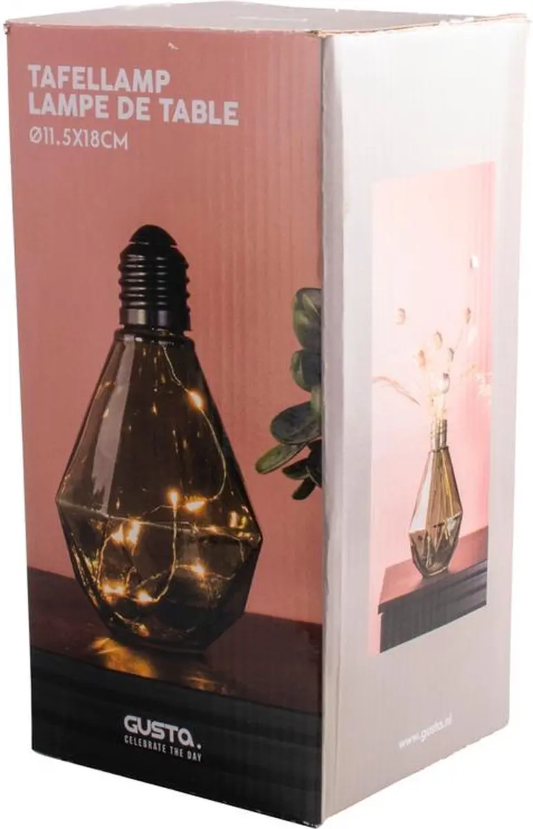 Gusta LED Bulb Diamant Groen 10W - Ø11.5cm