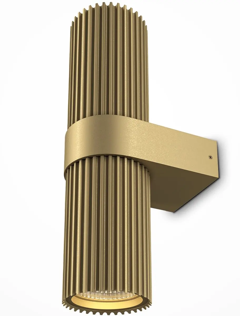 Maytoni Dynamics Wandlamp Goud - 2x50W - Ø6cm