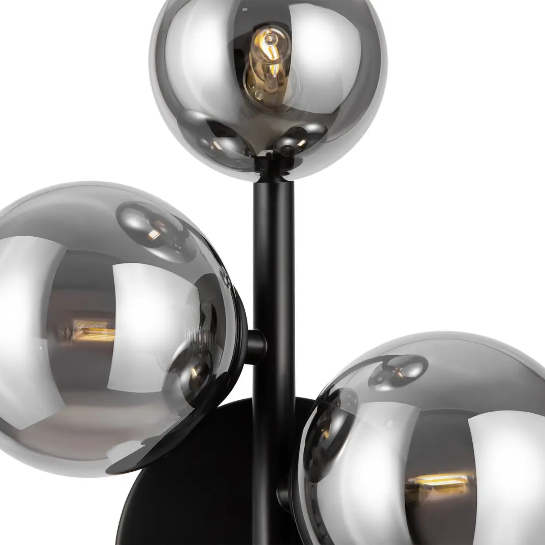 Maytoni Dallas Wandlamp - 3 Lichtpunten Zwart