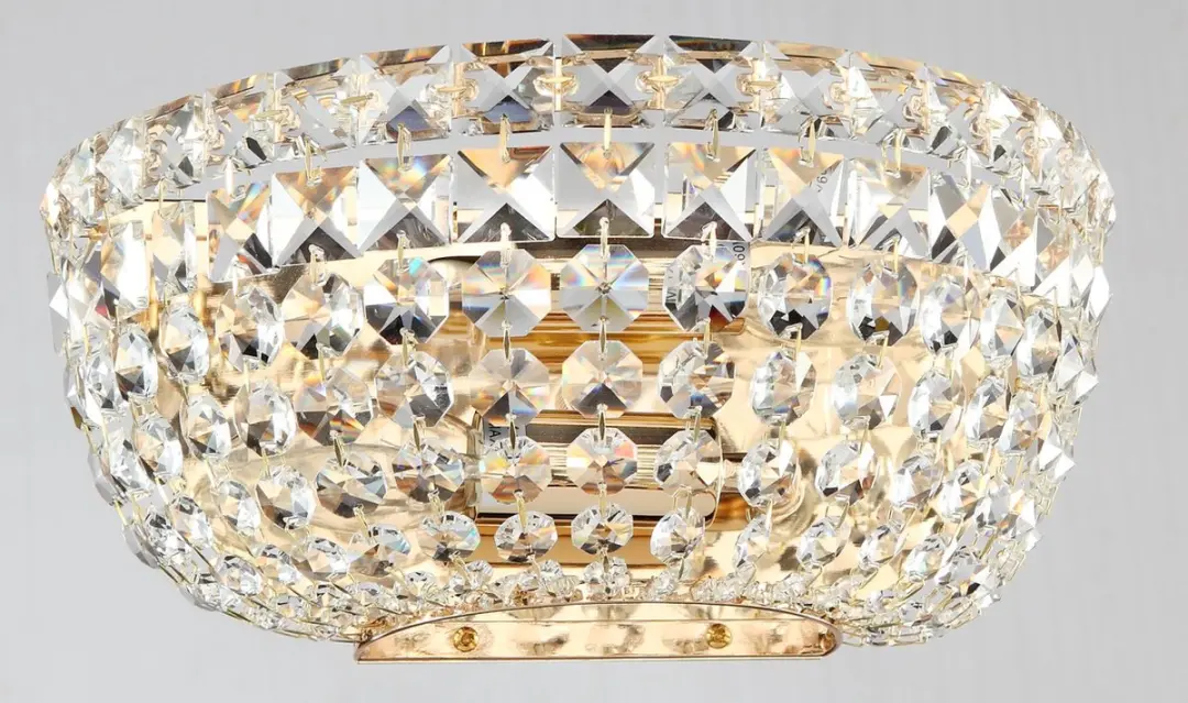 Maytoni Basfor Wandlamp - Goud