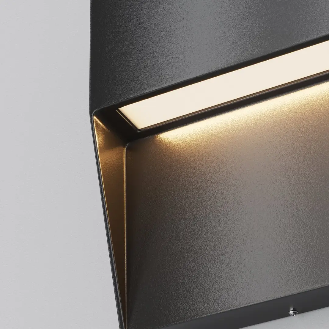 Maytoni Outdoor Mane Verlichting Trappen - 3W - Zwart