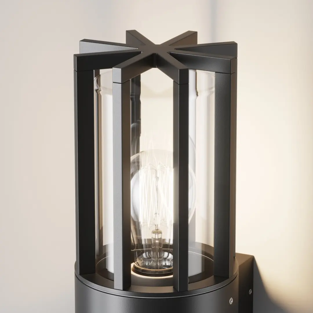 Maytoni Outdoor Wandlamp Barrel Grafiet