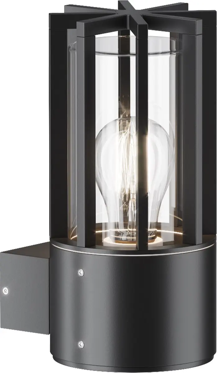 Maytoni Outdoor Wandlamp Barrel Grafiet