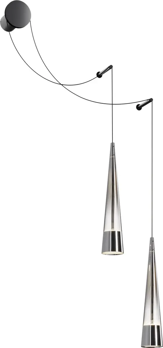 Maytoni Wandlamp Sintesi Chroom
