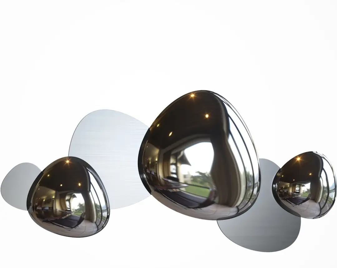 Maytoni Jack-stone Wandlamp Nikkel