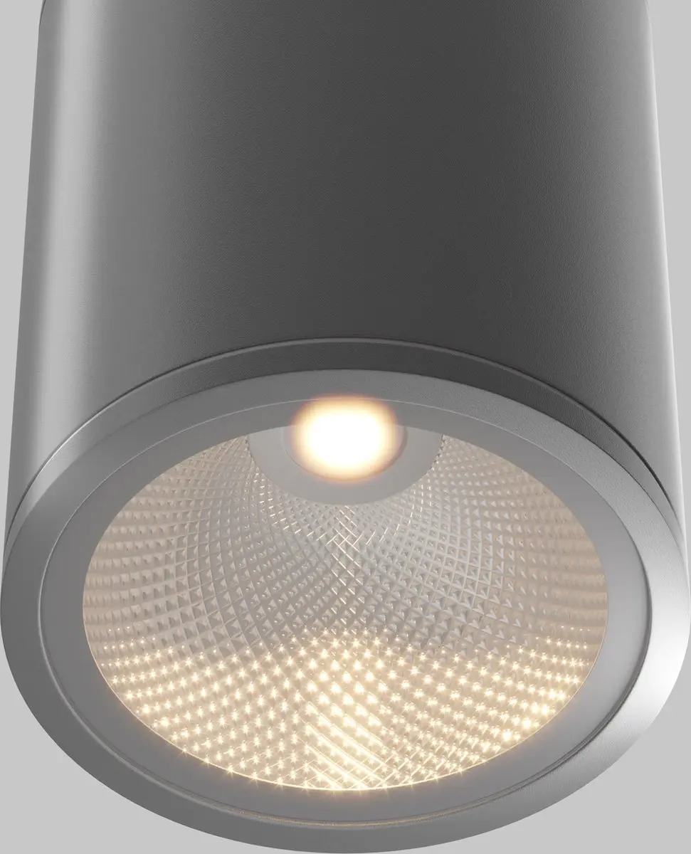 Maytoni Outdoor Plafondlamp Bar Grafiet Ø9cm