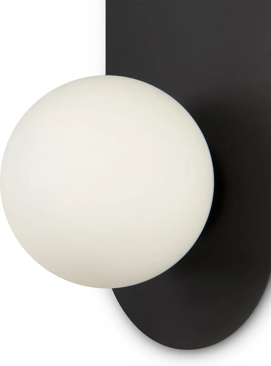 Maytoni Wandlamp Bao Ø10cm - Zwart