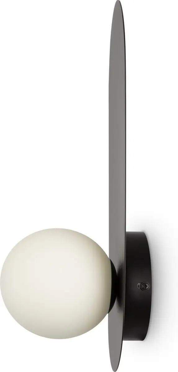 Maytoni Wandlamp Bao Ø10cm - Zwart