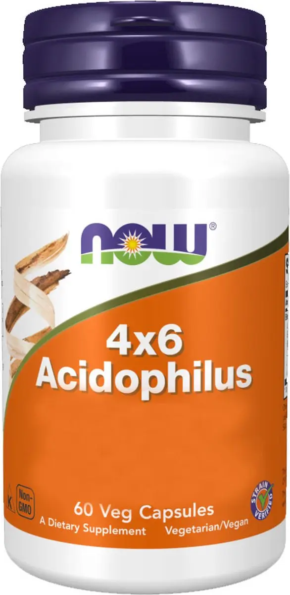 Now Foods Acidophilus 4X6 - 60 Vcaps