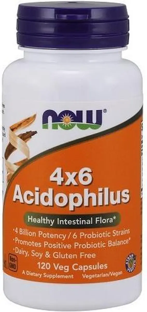 Now Foods Acidophilus 4X6 - 60 Vcaps