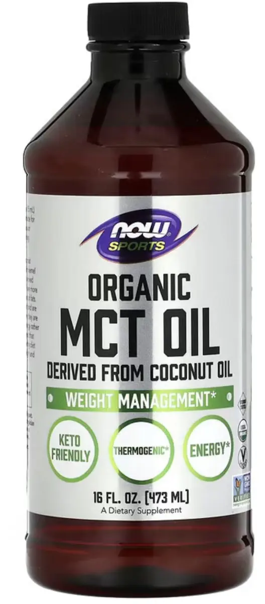 Now Foods Organic MCT Olie 473ml