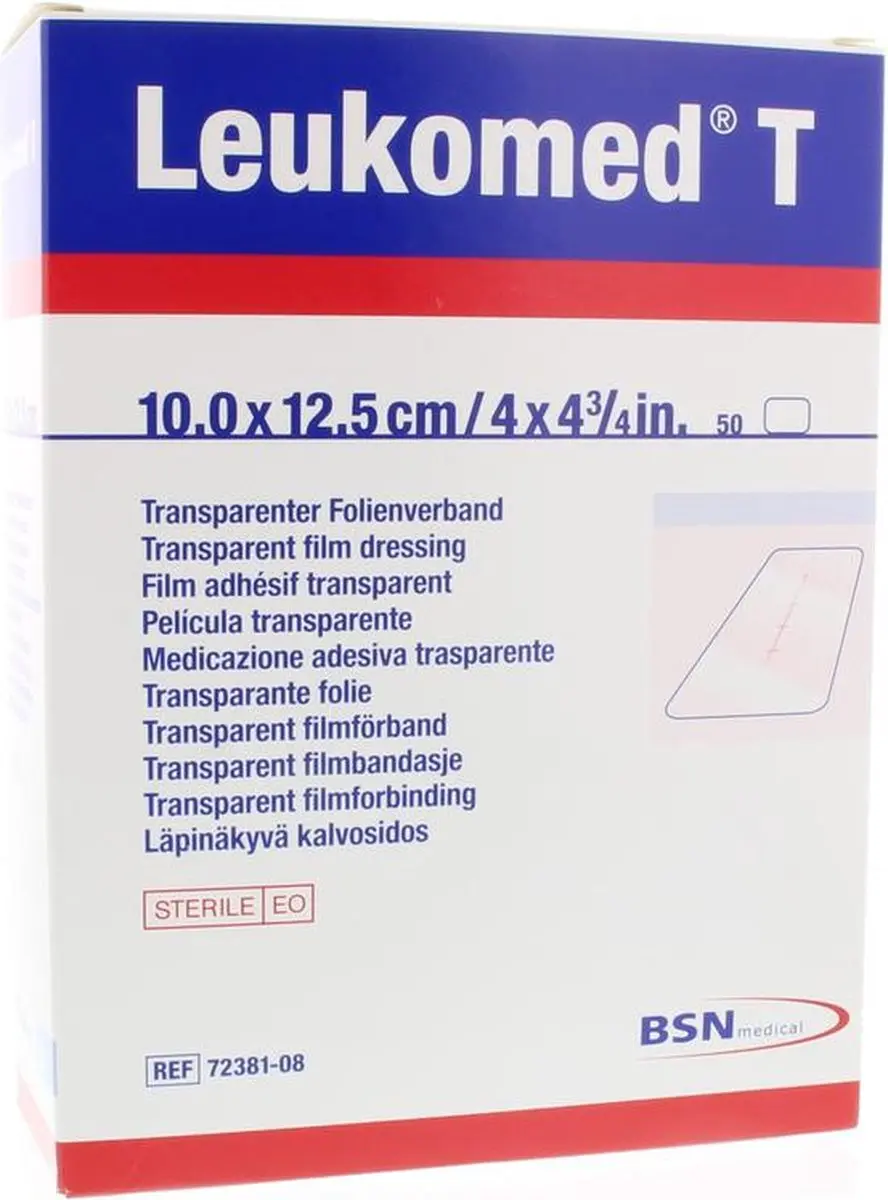 Leukomed T 10.0X12.5Cm Ster