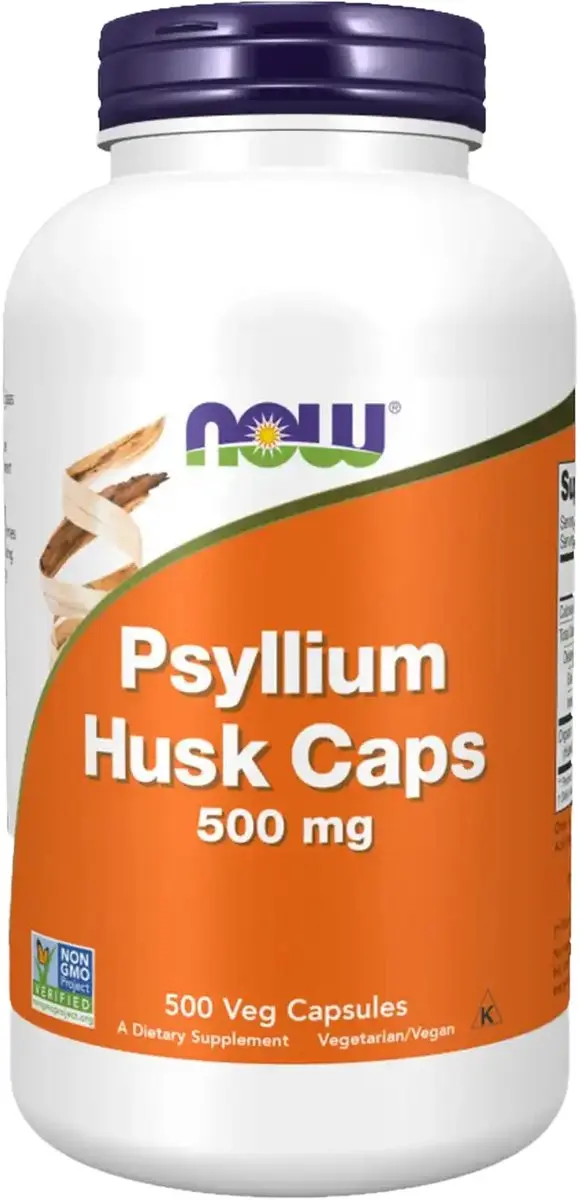 Now Foods Psyllium Husk Caps 500mg