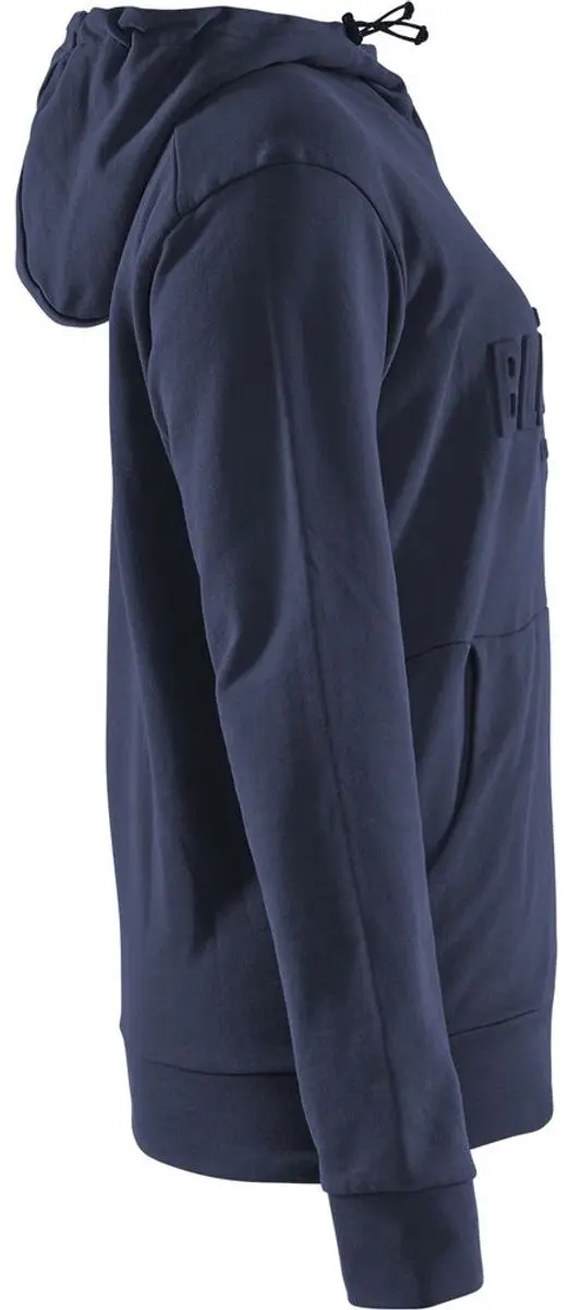 Blåkläder Dames Hoodie 3D 3560-1158 - M - Donker marineblauw