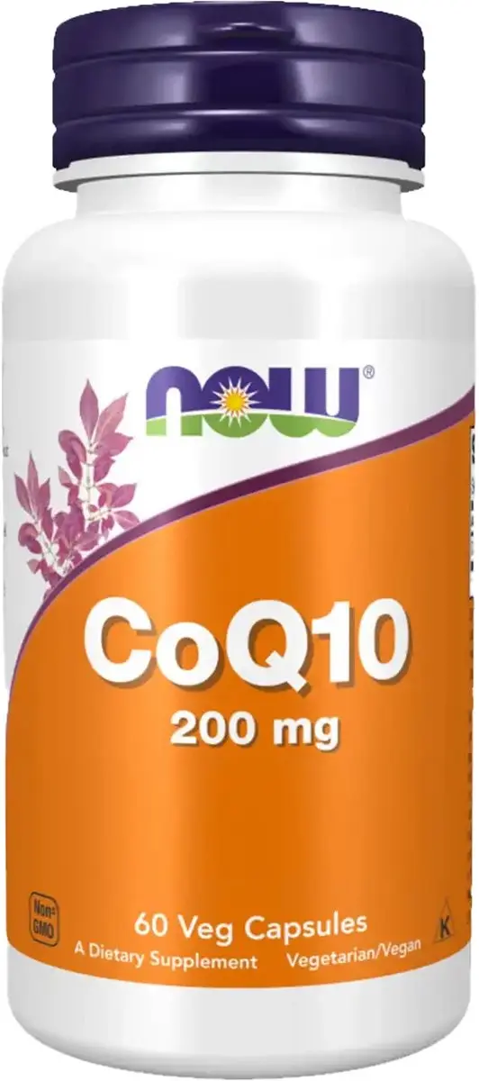 Now Foods CoQ10 200mg 60 Vcaps