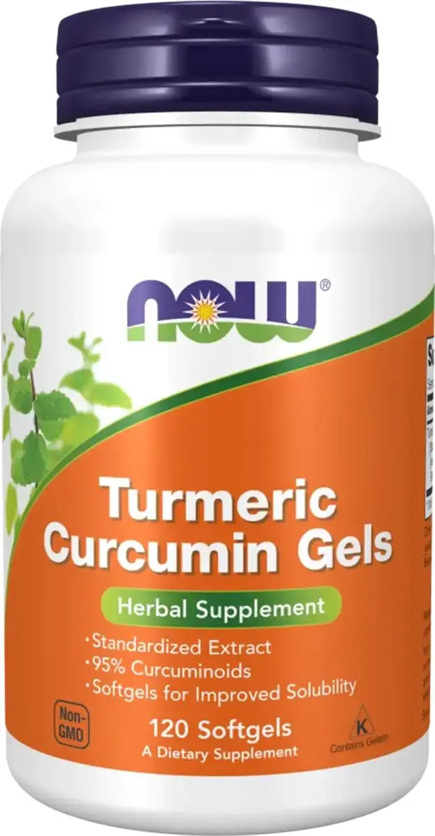 Now Foods Curcumin 120 Softgels